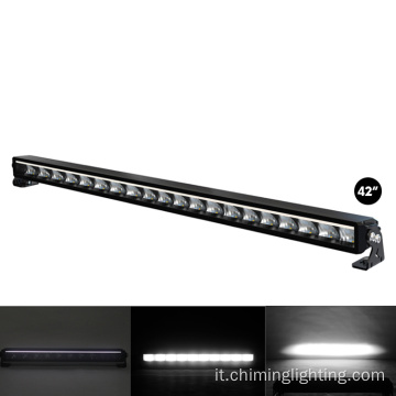 Barra a led a riga singola 200w a riga singola 4x4 ECE R10 R7 R112 LED LIGHT BAR per camion